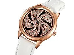 Жіночий наручний годинник 2179WT White Skmei acs0030178 - мініатюра 3