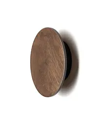 Бра, настінний світильник Nowodvorski 11288 Ring Timber S LED 1x7W 3000K 60Lm IP20 коричневий - мініатюра 3
