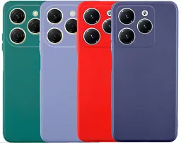 Силіконовий чохол BeCover Full Camera для Infinix Hot 40 (X6836)/ 40 Pro (X6837) Red (711660) - мініатюра 4