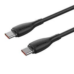 Кабель Vention TRWBH USB-C - USB-C PD 100 Вт 2 м чорний (TRWBH)