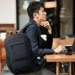 Рюкзак Xiaomi90 Points Large Capacity Business Travel Backpack 23L Black - мініатюра 5