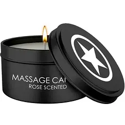 Масажна свічка - Ouch! Massage Candle Rose Scented, 100 г