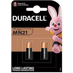 Батарейка Duracell MN21 (A23) Alkaline 2 шт. (1664946465)