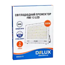 Прожектор Delux FMI 13 LED 300Вт 6500K IP65 (90023177) - мініатюра 3