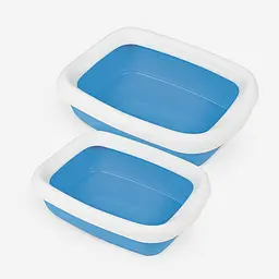 Туалет для котів з рамкою MPS BETA PLUS MAXI BLUE 49 x 39 x 17 см