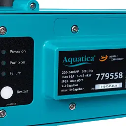 Контролер тиску електронний 2.2кВт Ø1 1/4" AQUATICA (779558) - мініатюра 8