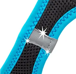 Шлеz для собак Ferplast Kaori P L чорно-блакитний A: 34-42 см B: 48-54 см 75469062 - мініатюра 3