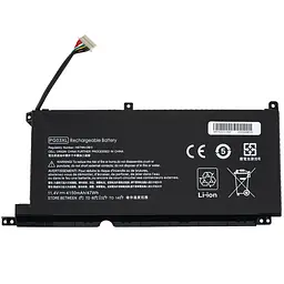 Акумулятор HP PG03XL (Версія 2) (Pavilion Gaming 15-DK, Spectre X360 15-AP, 15T-AP) 11.4V 4150 mAh Black - мініатюра 3