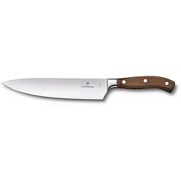 Кухонный нож Victorinox Grand Maitre Wood Chef's лезвие 22см из деревьев. ручкой в ​​подар.