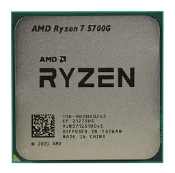 Процесор AMD Ryzen 7 5700G (100-100000263MPK) (Socket AM4, 16T, 4.6 ГГц, Tray)