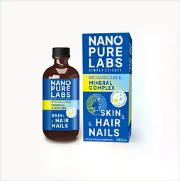 Комплекс шкіра волосся нігті Nano Pure Labs Simply Science Bioavailable mineral complex SKIN & HAIR & NAILS 250мл