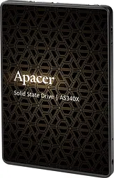 SSD накопичувач 480GB Apacer AS340X 2.5 SATAIII TLC (AP480GAS340XC-1) - мініатюра 2
