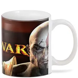 Кухоль GeekLand Kratos God Of War CP 03.251 330 мл білий - мініатюра 3
