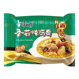 Локшина швидкого приготування KangShiFu Mushroom & Chicken Flavour гриби та курка, 100 г