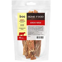 Ласощі для собак Home Food м'ясні чіпси 40 г