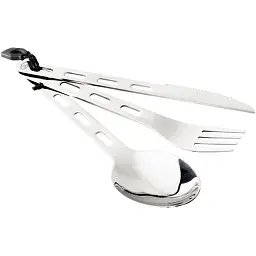 Набір столових приборів GSI Glacier Stainless 3 pcs Ring Cutlery