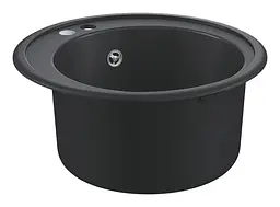 Кухонна мийка Grohe K200 из композита 31656AP0, Чорний матовий - мініатюра 6