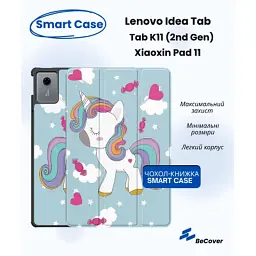 Чохол до планшета BeCover Smart Case Lenovo Idea Tab/K11 (2nd Gen) TB336/Xiaoxin Pad (2025) 11" Unicorn (714102)