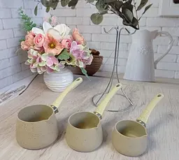 Набір турок OMS. Collection 3227 Cream 3 шт - мініатюра 6