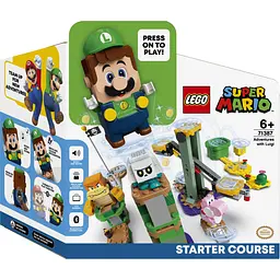 Конструктор LEGO Super Mario™ Пригоди з Луїджі. Стартовий набір 280 деталей (71387)