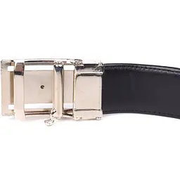 Ремінь-автомат STINGRAY LEATHER 18203 з натуральної шкіри морського ската чорний 100 см - мініатюра 8
