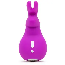 Вібратор для клітора Happy Rabbit Mini Ears 11.4 см фіолетовий - мініатюра 2