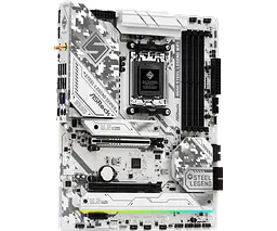 Материнська плата ASRock B650 Steel Legend Wi-Fi Socket AM5 (B650 STEEL LEGEND WIFI) - мініатюра 3