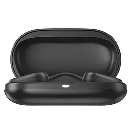 Бездротові TWS навушники Hoco EA4 відкриті, BT5.3, 60mAh, 500mAh, 6h black - мініатюра 3