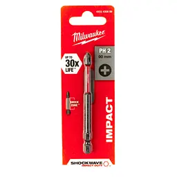Біта SHOCKWAVE MILWAUKEE, PH2, 90мм - мініатюра 2