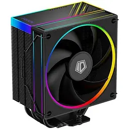 Кулер для процесора ID-Cooling FROZN A410 ARGB чорний 120 мм 4 теплових трубки алюміній/мідь