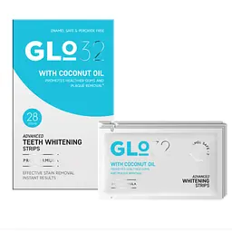 Полоски отбеливающие GLO32, Weekender Whitening Strip, 28 шт