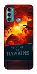 Чохол Demsky Welcome to hawkins для Motorola Moto G60