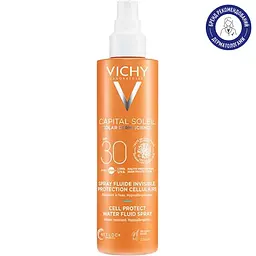 Сонцезахисний водостійкий спрей-флюїд Vichy Capital Soleil для тіла SPF 30 200 мл (MB494600) - мініатюра 2