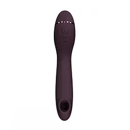 Лубрикант Womanizer OG + 50 мл - Вибратор для точки G c вакуумной стимуляцией, 17.6х3.9 см баклажановый - миниатюра 8