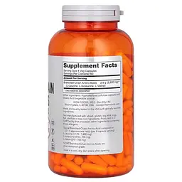 Амінокислота BCAA NOW Branched Chain Amino Acids, 240 капсул - мініатюра 2