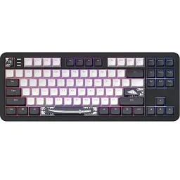 Клавіатура Dark Project ALU87 Bushido, Black/White, ENG/UA, USB, RGB підсвічування, кабель 1.8 м, 87 кнопки (DPKB_BUSHIDO_87_ANSI_UA)