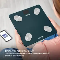 Ваги підлогові Tefal Goodvibes Life+ сині (BM9720F0) - мініатюра 11