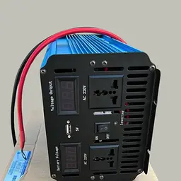 Автомобільний інвертор-перетворювач напруги 3000 W з 12 V до 220 V з чистою синусоїдою Power Inverter WimpeX WX-3010 - мініатюра 5