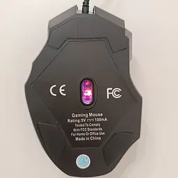 Ігрова мишка G6 дротова USB 135 см велика з автоклікером - мініатюра 9