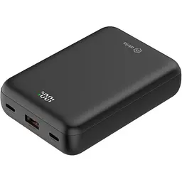 Павербанк ATRIA Black 20 000 mAh / 22.5 Вт (WPD-P92)