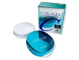 Колагенова пудра для обличчя Enough Collagen Hydro Moisture Two Way Cake SPF25 PA++, відтінок 13, 26 г - мініатюра 4