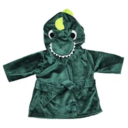 Халатик для ляльки "Динозаврик" Limo Toy M 6049 UA(Green) для ляльки 43-46 см
