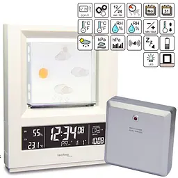 Метеостанція Technoline WS6620 White (WS6620), Білий - мініатюра 8