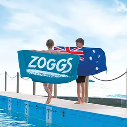 Рушник Zoggs 140x70 см Блакитний (1000-300798) - мініатюра 2