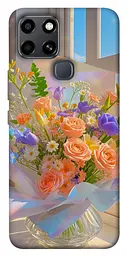 Чохол Demsky Яскравий букет для Infinix Smart 6