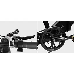 Електровелосипед SAMEBIKE LOTDM200-II Black [131845] - мініатюра 5