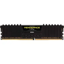 Модуль пам'яті DDR4 Corsair Vengeance LPX 2x16GB 3200MHz Black [CMK32GX4M2E3200C16] [102407] - мініатюра 2