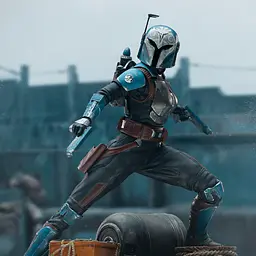 Статуетка Mandalorian Bo-Katan - Art Scale 1/10 (Мандалорець) 21 см - мініатюра 6