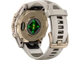 Спортивний годинник Garmin Fenix 8 43mm AMOLED Sapphire Soft Gold w. Fog Gray/Dark Sandstone S. Band (010-02903-10/11) - мініатюра 7
