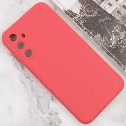 Силіконовий чохол Candy Full Camera для Samsung Galaxy A55 Червоний / Camellia - мініатюра 2
